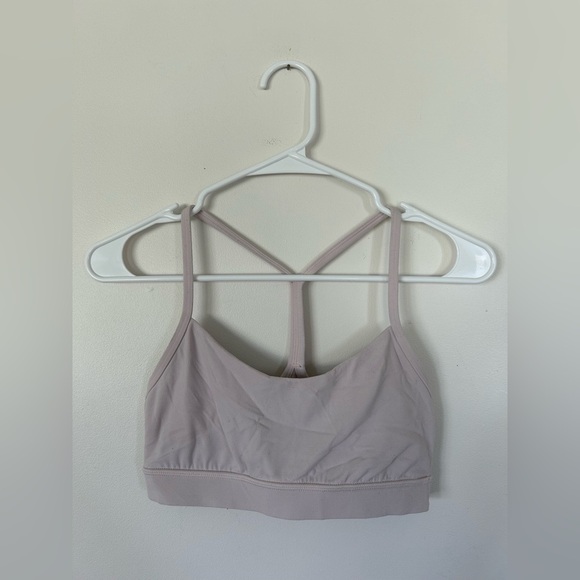 Lululemon Flow Y Nulu Bra *Light Support, A–C Cups Meadowsweet Pink Size… - Picture 1 of 7